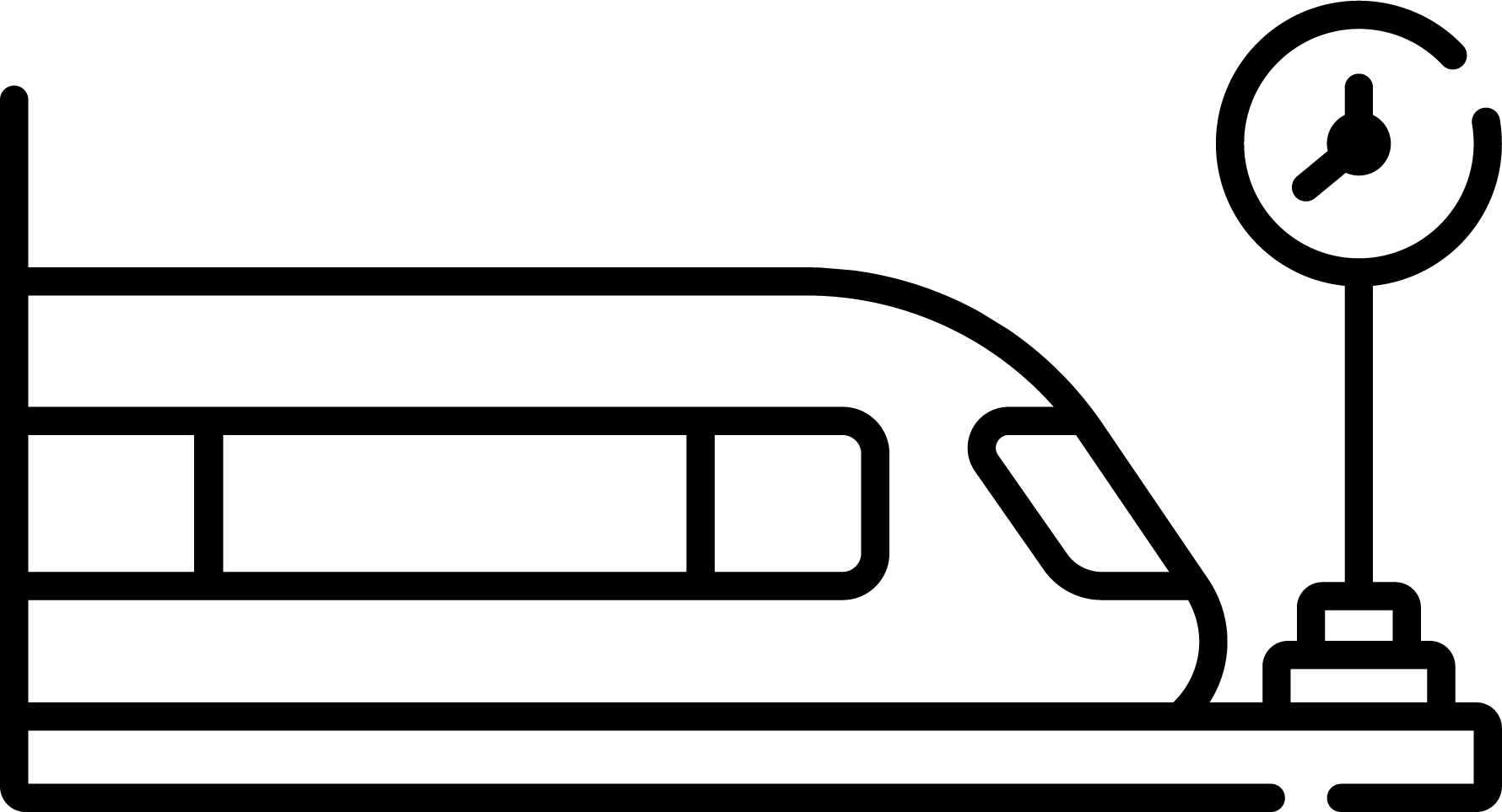 Passenger and freight vehicles icon