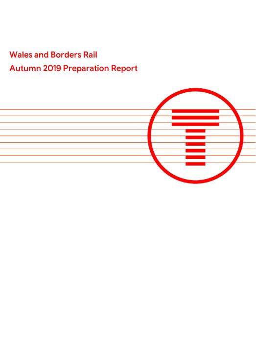 Wales and Borders Rail Autumn Preparation Report