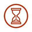 Red time icon