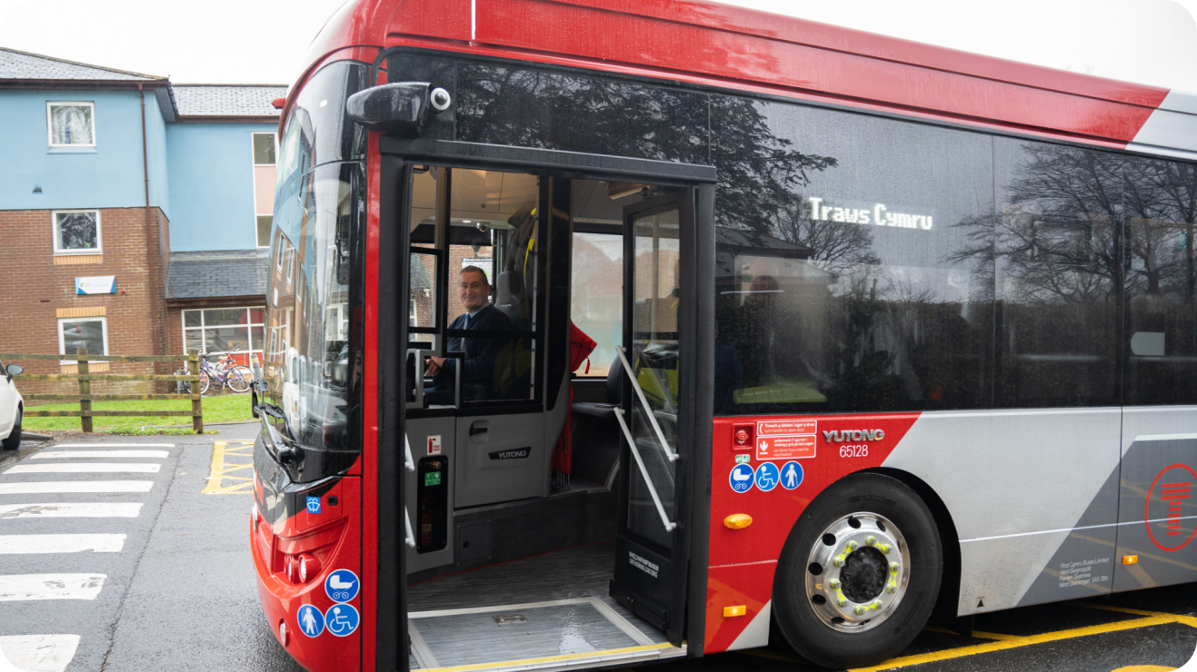 TrawsCymru bus driver