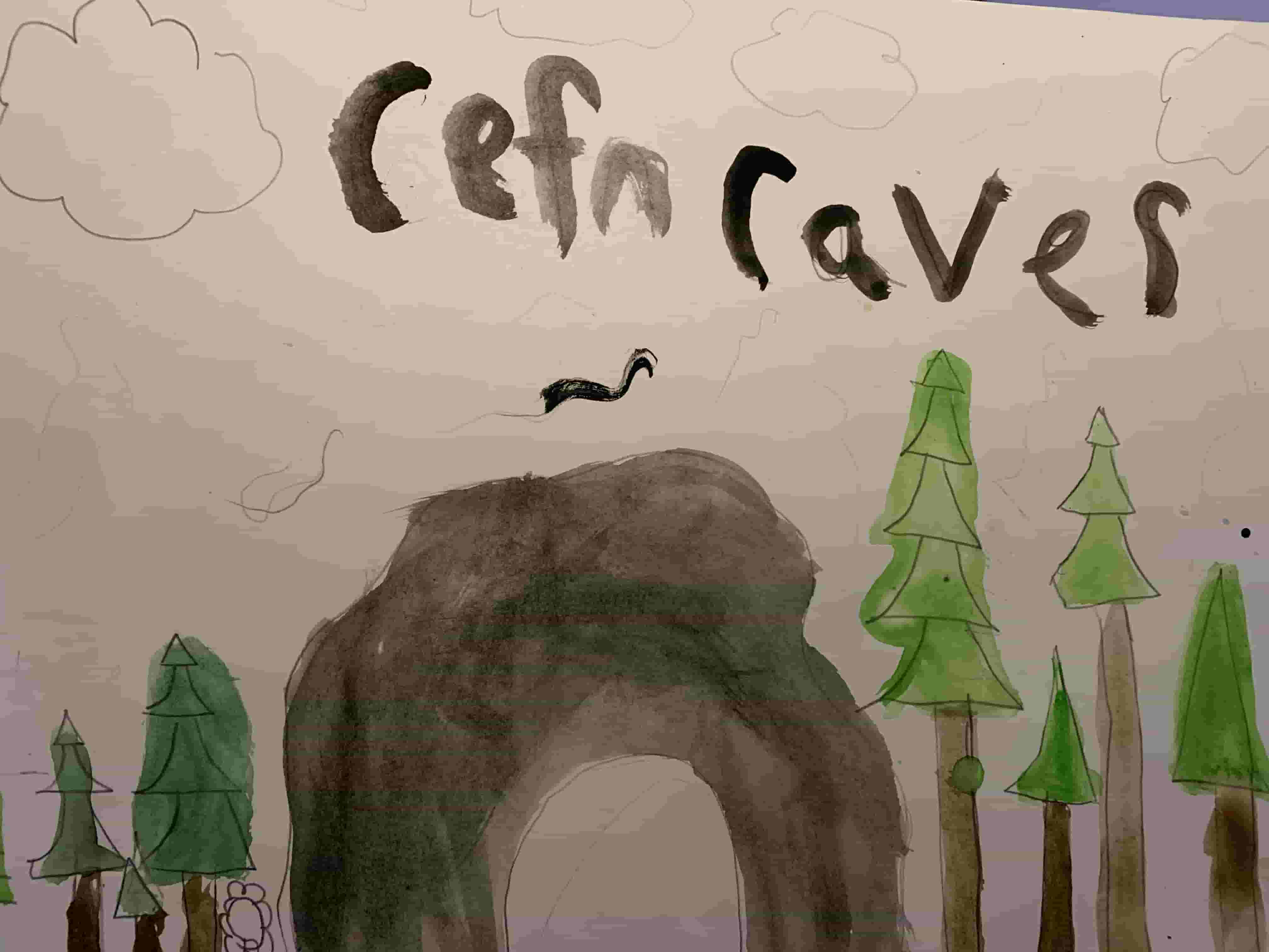 Ogofau Cen-yr-Ogof/Cefn Caves named by Amelia