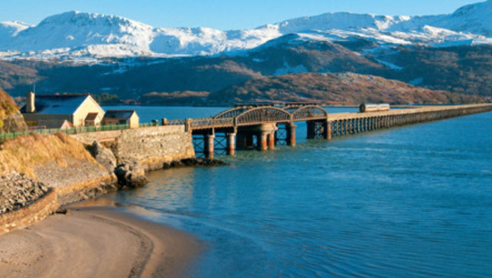 Pont Y Bermo/Barmouth Bridge named by Ellis P Askin