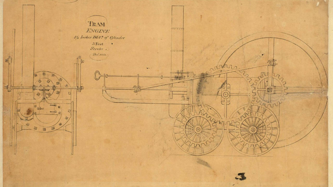 Richard Trevithick drawing
