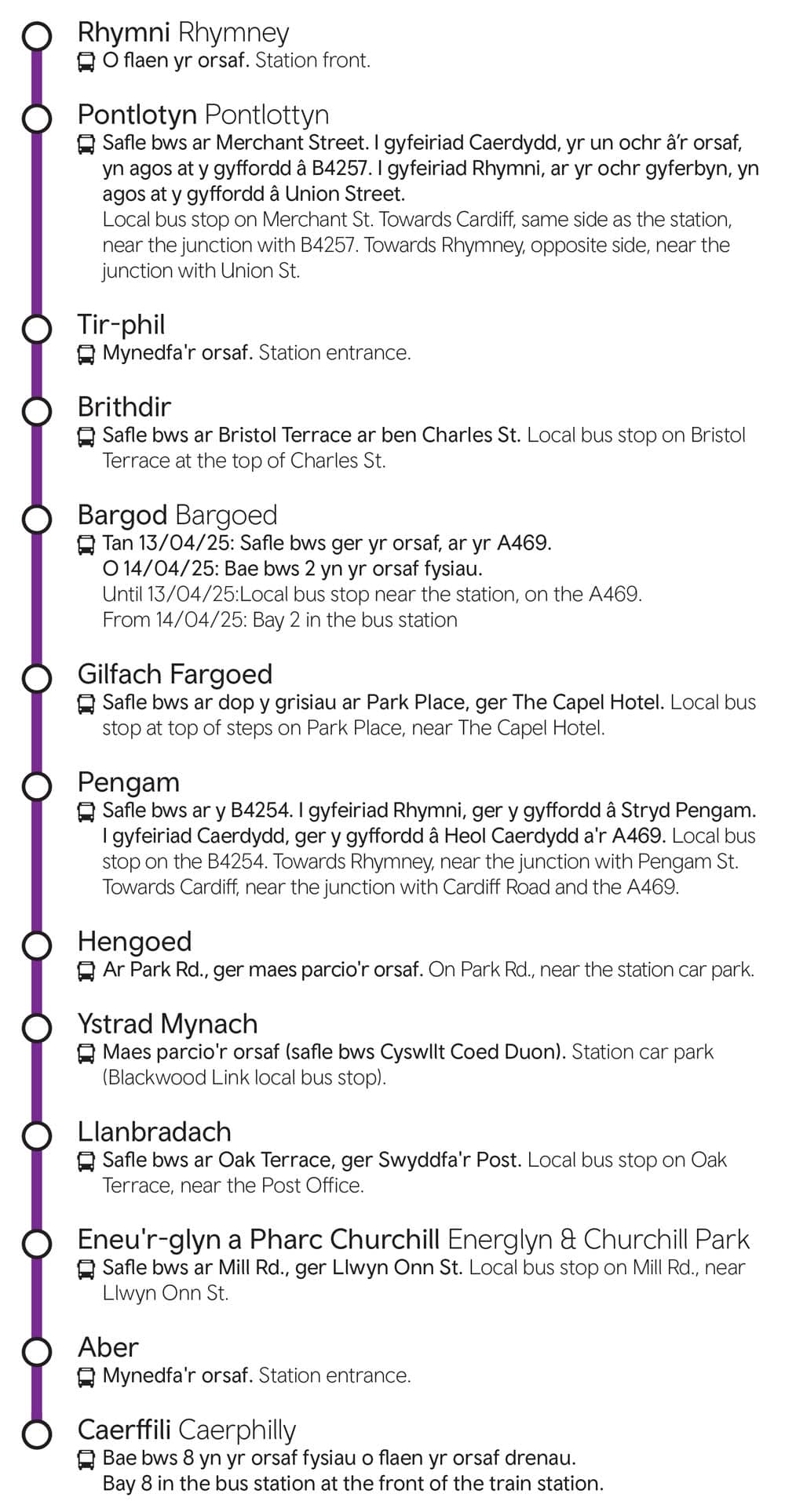 Rhymni i Gaerffili | Rhymney to Caerphilly