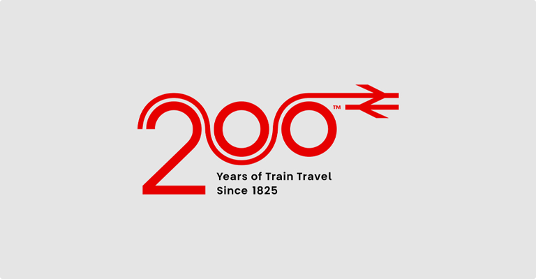 Railway 200 logo