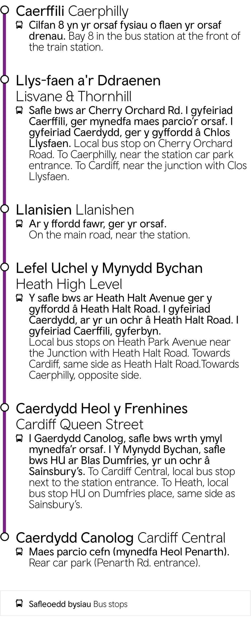 Cardiff Central - Caerphilly