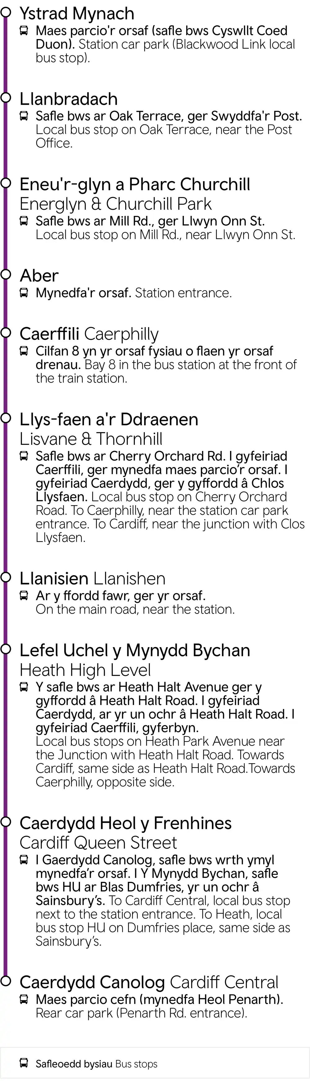 Cardiff Central - Ystrad Mynach