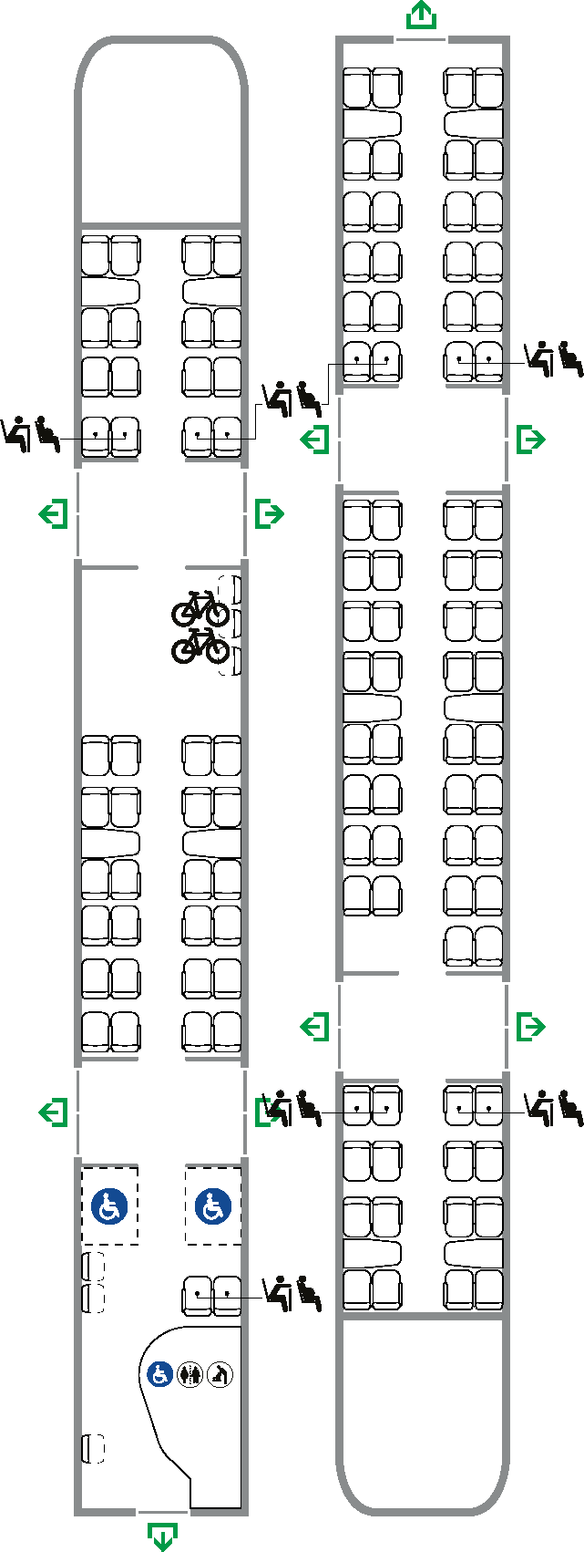 Class 197 carriage layout