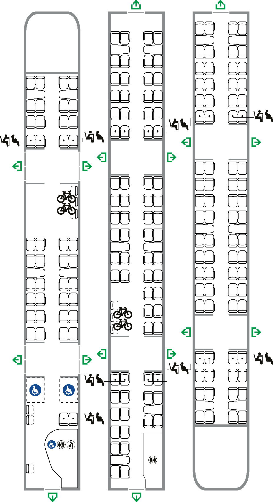 Class 197 carriage layout