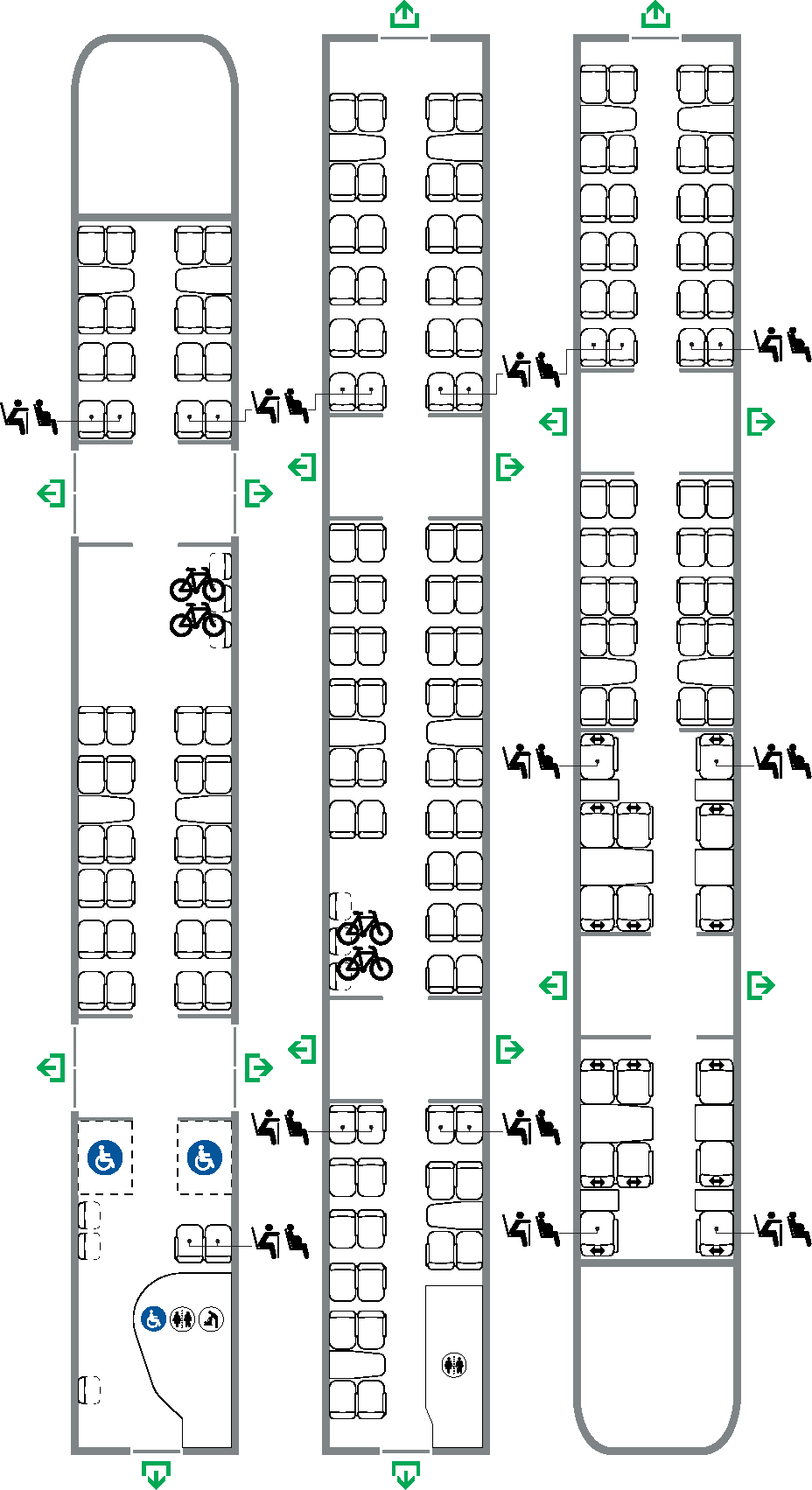 Class 197 carriage layout