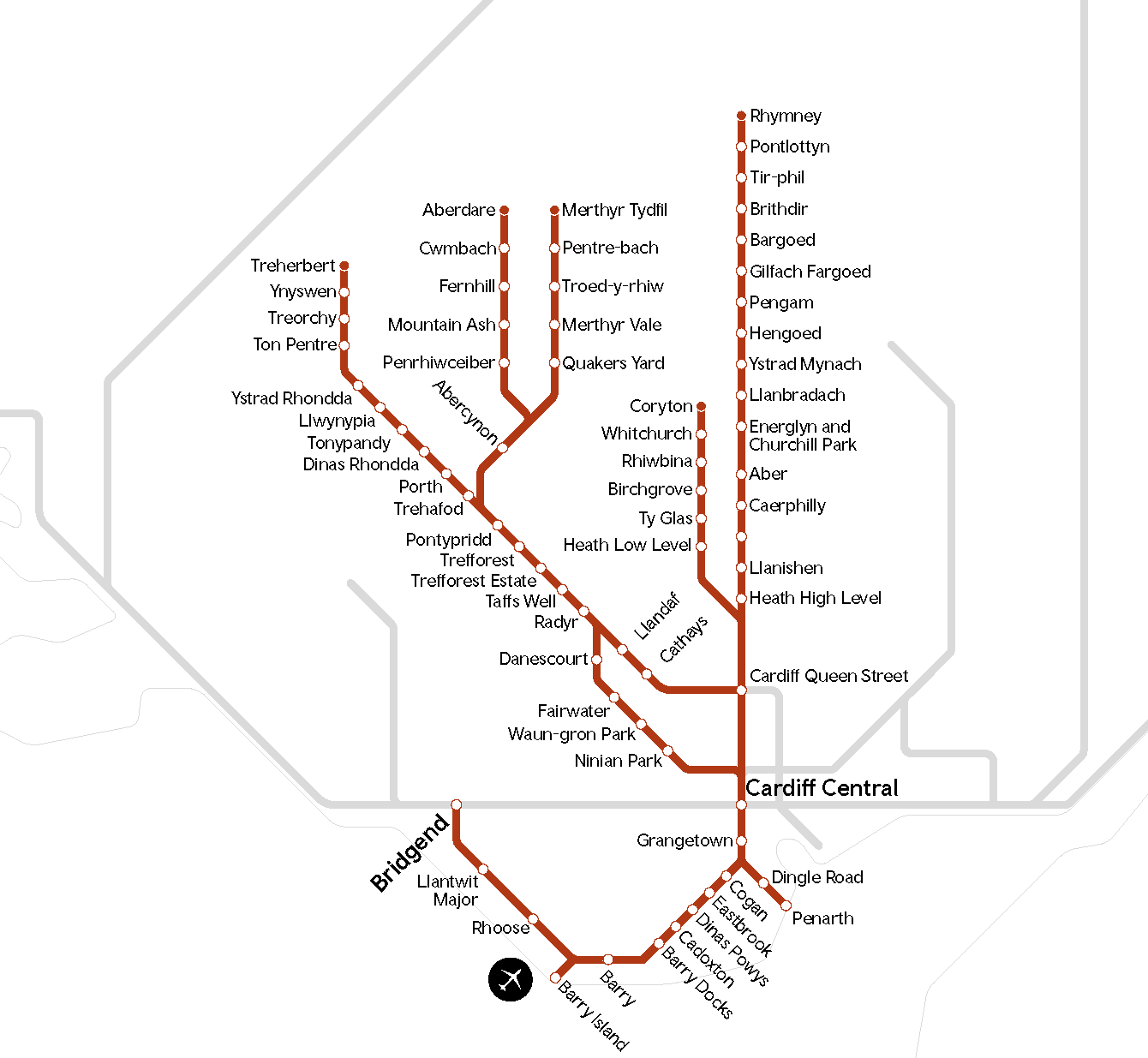 Class 756 Flirt routes