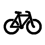 Cycle spaces icon