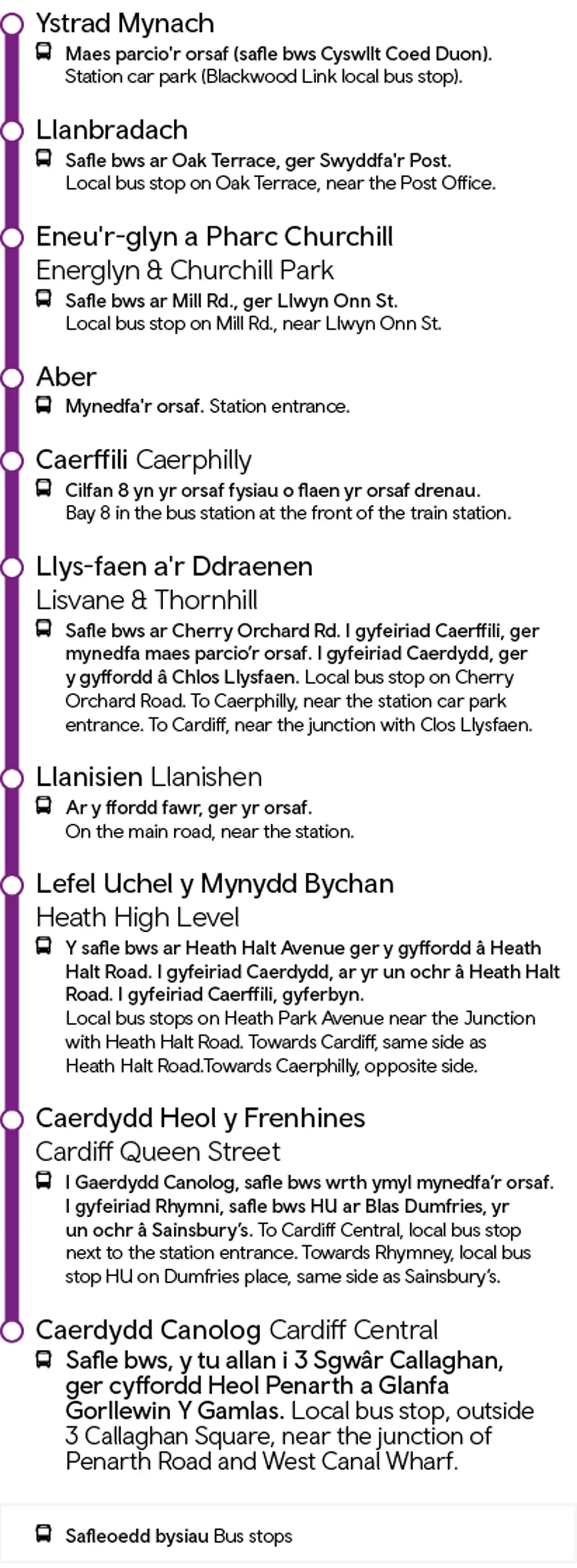 Cardiff Central - Ystrad Mynach