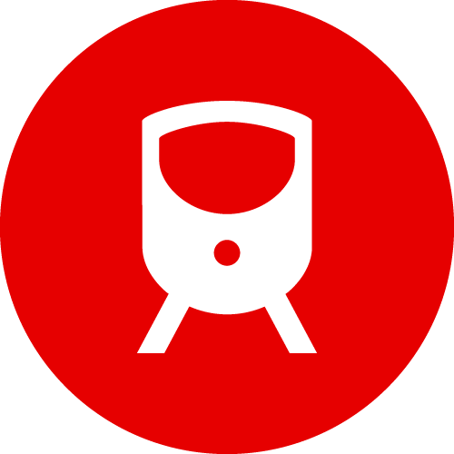 Red train icon