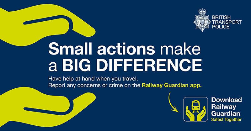 The Railway Guardian app